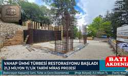 Vahap Ümmi Türbesi Restorasyonu Başladı: 21,3 Milyon TL’lik Tarihi Miras Projesi