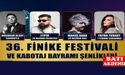 36. Finike Festivali Başlıyor: Eypio, Manuş Baba ve Fatma Turgut Finike'de Sahne Alacak