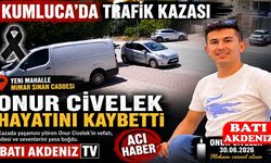Kumluca'da Trafik Kazası: Yeni Mahalle Mimar Sinan Caddesi'nde Onur Civelek Hayatını Kaybetti