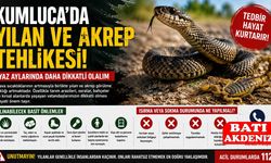 Kumluca'da Yaz Aylarında Yılan ve Akrep Tehlikesi! Uzmanlardan Hayat Kurtaran Uyarılar
