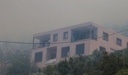 Antalya Kaş'ta Yangın