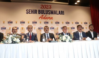 Milli Eğitim Bakanı Yusuf Tekin, Adana'da AK Parti teşkilatlarıyla buluştu: