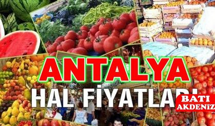 Antalya hal fiyatları, Batı Akdeniz Gazetesinde