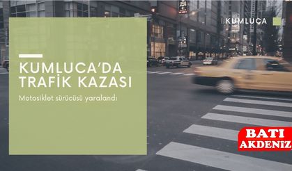 Kumluca’da Motosiklet ile Otomobil Çarpıştı: 1 Yaralı