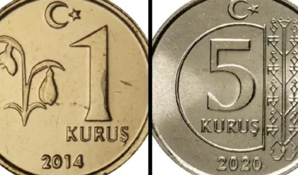 1 ve 5 kuruş basımı durduruldu mu?