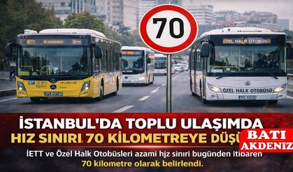 Toplu Ulaşımda Hız Sınırı 70 Kilometreye Düşürüldü