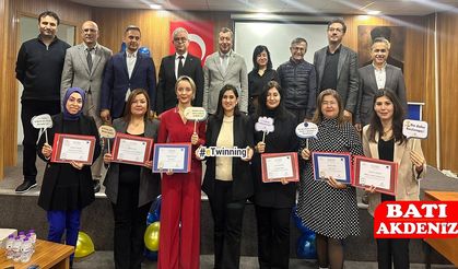 Kumluca’da eTwinning Başarıları Adrasan’da Ödüllendirildi