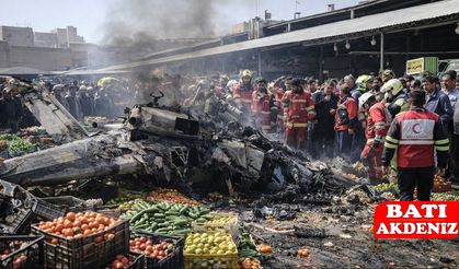 Helikopter Meyve-Sebze Haline Düştü: 4 Ölü