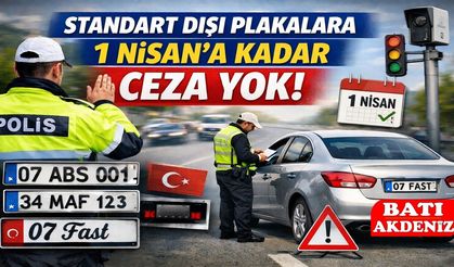Standart Dışı APP Plakalara 1 Nisan’a Kadar Ceza Kesilmeyecek