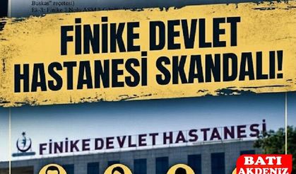 Finike Devlet Hastanesi’nde Skandal İddialar: Odaya Kilitleme, Mobbing ve Sahte Tutanak!