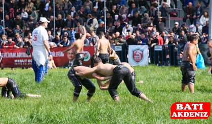 Kepez’in Başpehlivanı Enes Doğan: 10. Yağlı Güreşlerde Altın Kemerin Sahibi