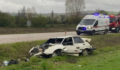 Pazaryeri'nde trafik kazası: 1 yaralı