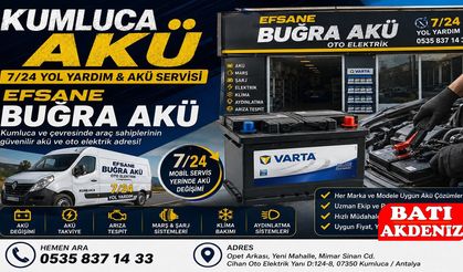 Kumluca Akü Hizmetlerinde Güvenilir Adres: Efsane Buğra Akü 7/24 Sürücülerin Yanında