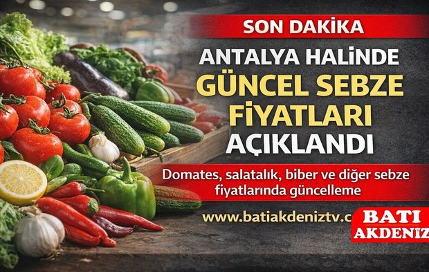 Antalya Hal Fiyatları Güncellendi