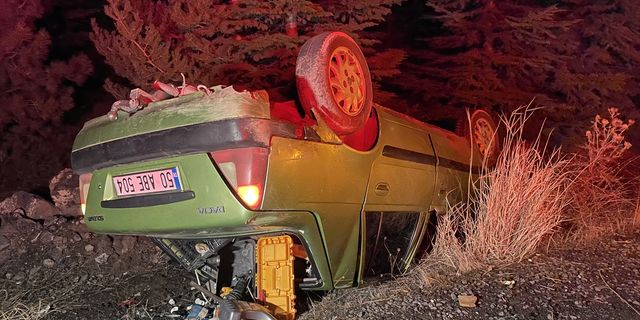 NEVŞEHİR - Trafik kazasında 2 kişi yaralandı