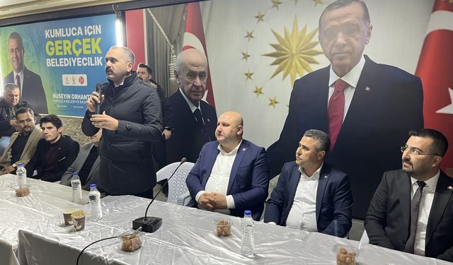 MHP Antalya Milletvekili Durgun, Kumluca'da Cumhur İttifakı için destek istedi