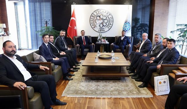 Kırgızistan Ankara Büyükelçisi’nden KTO’ya ziyaret