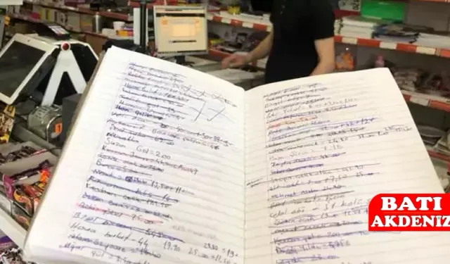Veresiye defteri 'satın' aldılar!
