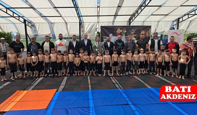 Minik Karakucak Pehlivanları Arenada Buluştu!