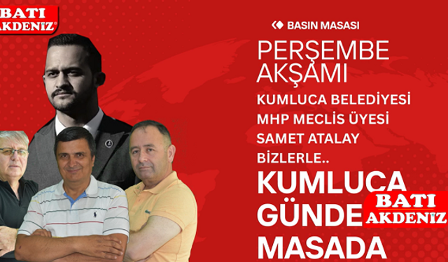 Basın Masası’nın konuğu Samet Atalay
