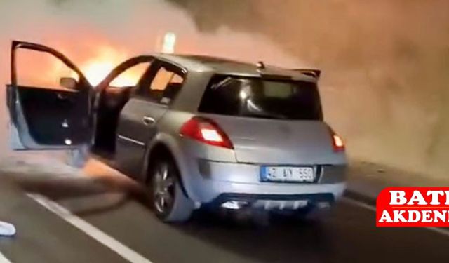 Acil Butonlar Suskun Kaldı, Araç Alevlere Teslim Oldu