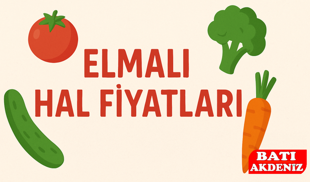 Elmalı’da Sezonun Son Sebze Piyasası Kuruldu