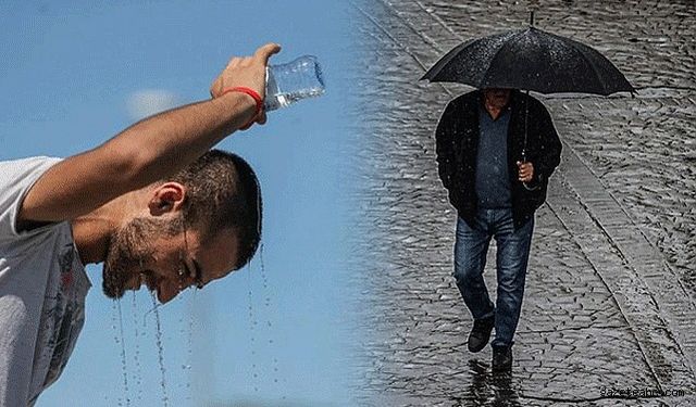 Sıcak Hava Yerini Yağmura Bırakıyor