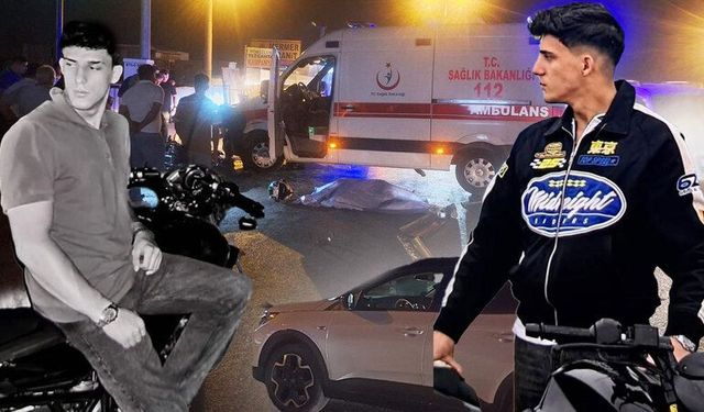 Antalya'da ölümlü kaza! 19 yaşındaki motosiklet sürücüsü hayatını kaybetti
