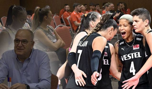 Antalya'da şampiyonaya hazırlanan Filenin Sultanları'na destek!