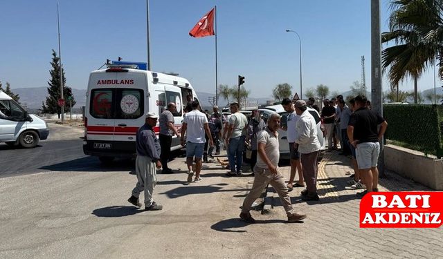 Kumluca haber trafik kazası