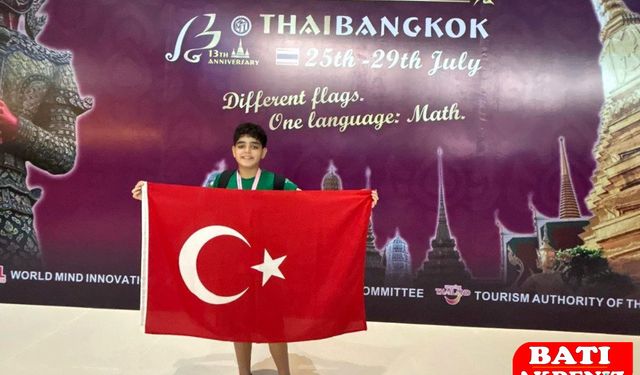 Türkiye’ye Matematik Gururu! Ezel Ali Dünya Üçüncüsü Oldu