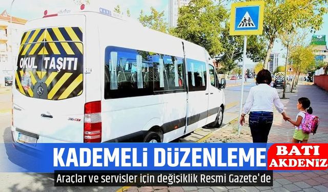 Okul Servislerine Kamera ve Acil Durum Butonu Zorunluluğu!