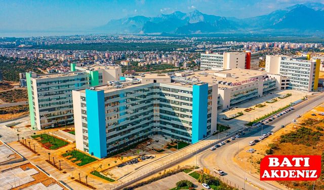 Antalya Şehir Hastanesi’nin yatak kapasitesi