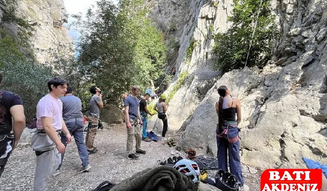 Kumluca Olimpos’ta 24. Kaya Tırmanışı Şenliği Başladı!