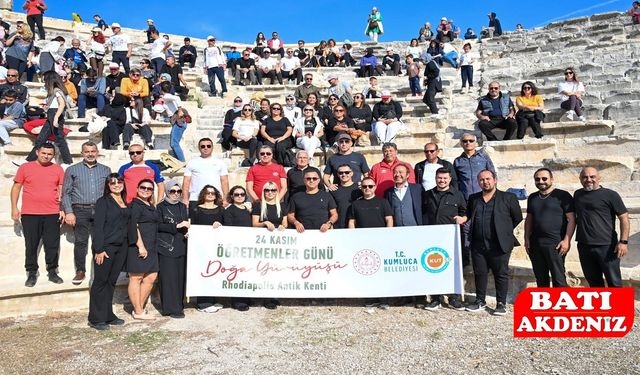 Kumluca’da Öğretmenler Günü Etkinliği!