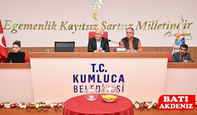 Kumluca Belediyesi Halı Saha Futbol Turnuvası Başlıyor: Kura Çekimi Yapıldı