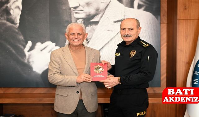 Emniyet Teşkilatından Demre Belediyesi’ne Ziyaret