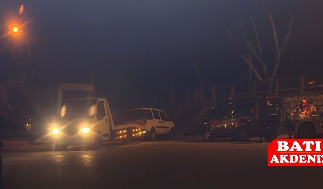 Kumluca Mavikent’te Maddi Hasarlı Kaza