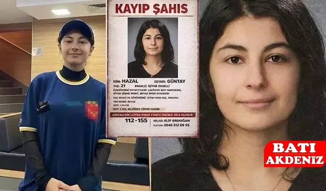 Eskişehir’de Kayıp Alarmı: İşitme Engelli Hazal Güntay’dan Haber Alınamıyor