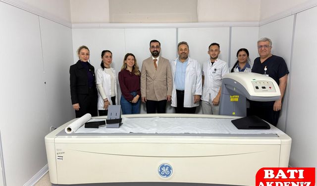 Kemer Devlet Hastanesi’nde Kemik Dansimetresi Cihazı Hizmete Girdi