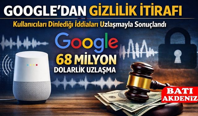 Google’dan Gizlilik İtirafı: Kullanıcıları Dinlediği İddiaları...