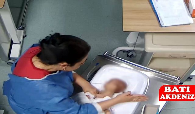 O Hemşire Tutuklandı. 5 Günlük Bebeğe Şiddet Uygulamıştı