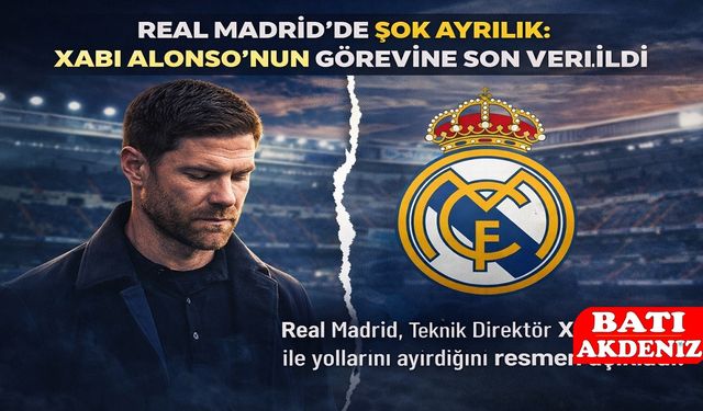 Real Madrid’de Şok Ayrılık: Xabi Alonso’nun Görevine Son Verildi