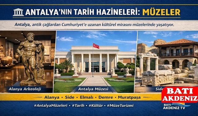 Antalya’nın Kültür Hazinesi: Müzeleriyle Binlerce Yıllık Tarih