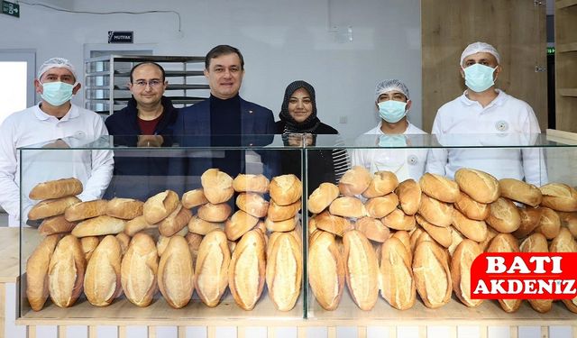 Elmalı Belediyesi Halk Ekmek’i Hizmete Açtı: Ekmek 10 TL Oldu