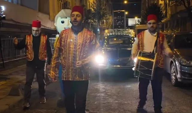 Esenler'de davullu vosvoslar sokaklarda