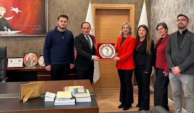 Kızılay Kars'tan adli makamlara ziyaret