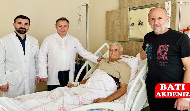 Kumluca’da Kardeşten Ağabeye Hayat Veren Bağış