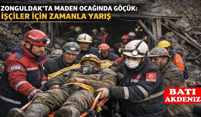 Maden Ocağında Göçük: İşçiler İçin Zamanla Yarış