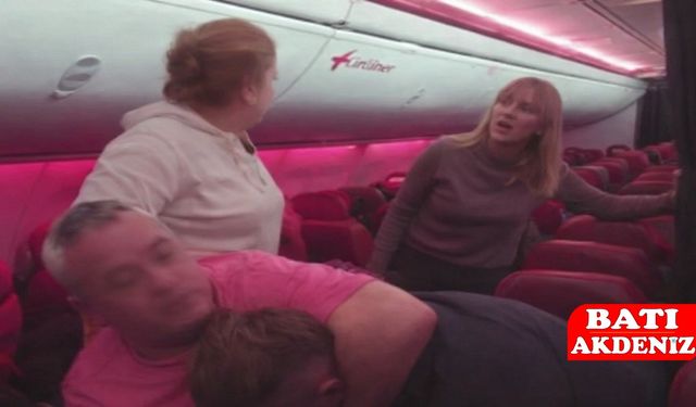 Antalya–Manchester Uçağında Kavga  Brüksel’e Acil İniş Yaptı